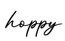 单词hoppy书写