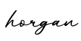 单词horgan书写