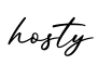 单词hosty书写