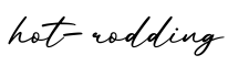 单词hot-rodding书写
