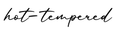 单词hot-tempered书写