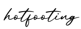 单词hotfooting书写