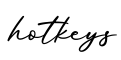 单词hotkeys书写