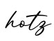 单词hotz书写