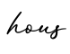 单词hous书写