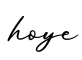 单词hoye书写