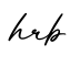 单词hrb书写