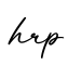 单词hrp书写