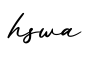 单词hswa书写