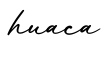 单词huaca书写