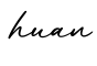单词huan书写