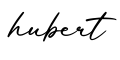 单词hubert书写