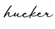 单词hucker书写