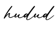 单词hudud书写