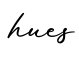 单词hues书写