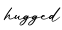 单词hugged书写