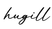 单词hugill书写