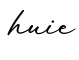 单词huie书写