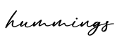 单词hummings书写