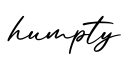 单词humpty书写