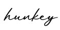 单词hunkey书写