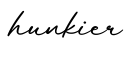 单词hunkier书写