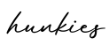 单词hunkies书写