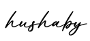 单词hushaby书写