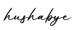 单词hushabye书写