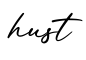 单词hust书写