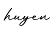 单词huyen书写