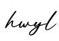 单词hwyl书写