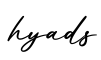 单词hyads书写