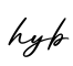 单词hyb书写
