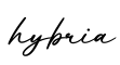 单词hybria书写