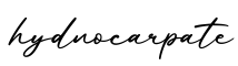 单词hydnocarpate书写