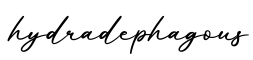 单词hydradephagous书写