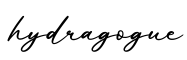 单词hydragogue书写