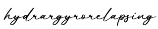 单词hydrargyrorelapsing书写