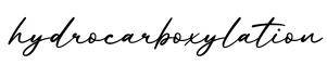 单词hydrocarboxylation书写