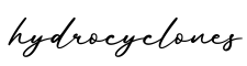 单词hydrocyclones书写