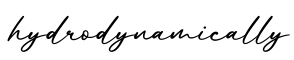 单词hydrodynamically书写