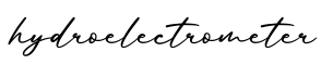 单词hydroelectrometer书写