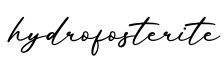 单词hydrofosterite书写