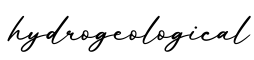 单词hydrogeological书写
