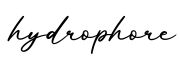 单词hydrophore书写