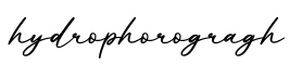 单词hydrophorogragh书写