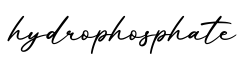 单词hydrophosphate书写