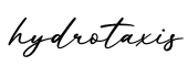 单词hydrotaxis书写
