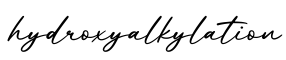 单词hydroxyalkylation书写